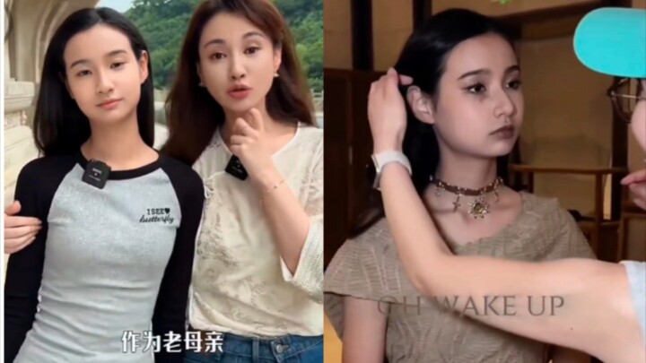 Yang Xue and her daughter shoot a photo shoot vlog; it’s the daughter’s first on-camera appearance, 