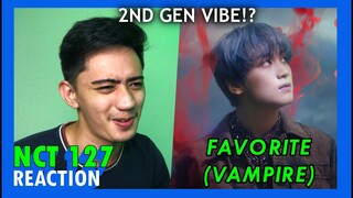 NCT 127 엔시티 127 'Favorite (Vampire)' MV REACTION!!