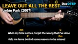 Leave Out All The Rest - Linkin Park (2007) Easy Guitar Chords Tutorial with Lyrics