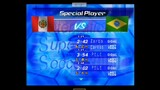 ISS 2000 (USA) - N64 (Paraguay vs Brazil, Int'l Cup) Super64 Plus