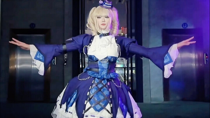 มีคนจำลองท่าเต้นบนแคทวอล์กแบบเดียวกับยูริกะจาก Idol Activity ขึ้นมาแล้ว! ไฟส่องสว่างตลอดกาล【รากที่สา