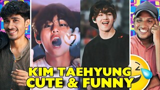 Bts Kim Taehyung Never Stop Making You Laugh Moments Reaction!! V2funreacts| Kpop |