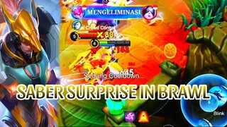 SABER SURPRISE IN BRAWL
