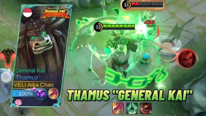 REVIEW SKIN THAMUS "GENERAL KAI"