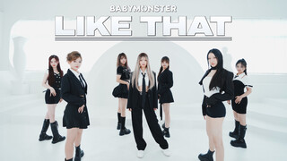 【Babymonster - Like That】مجموعة وجه سوداء حصرية تغطي رقصًا مخلصًا للغاية لأغنية "In my arms"｜هل يعجب
