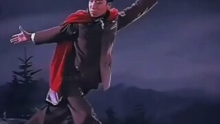 剑眉星目，眼中是真的有光