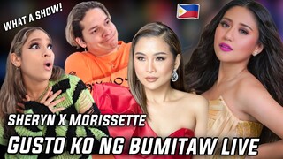 Speechless 😳| Waleska & Efra react to Sheryn Regis & Morissette SINGING Gusto Ko Nang Bumitaw LIVE!