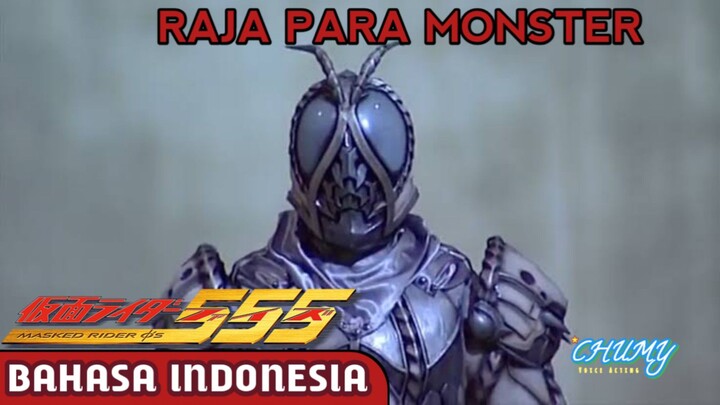 [Dubbing Bahasa Indonesia] Musnahnya Rose Orphnoch Oleh King - Kamen Rider Faiz Fandub Indonesia