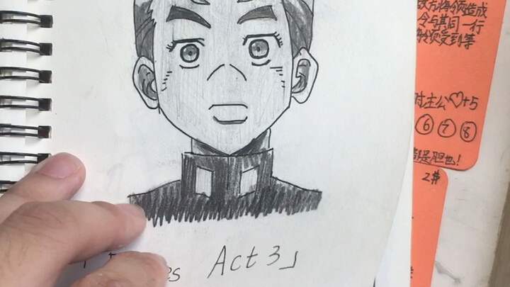 A JoJo Drawing by an Upcoming High School Sophomore