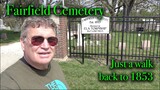 IMPROMPTU WALK at an Interesting Old Cemetery - Fairfield Cemetery, in Ela Township, Illinois