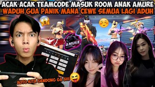 ACAK ACAK TEAMCODE MALAH PANIK KARENA MASUK ROOM ANAK GUILD AMURE! MANA CEWE SEMUA ADUH😭