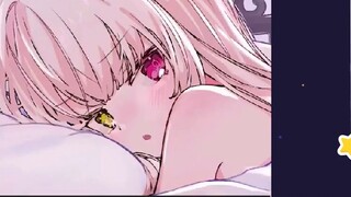 Japanese vtuber accidentally fell asleep during live broadcast and made cute humming sounds