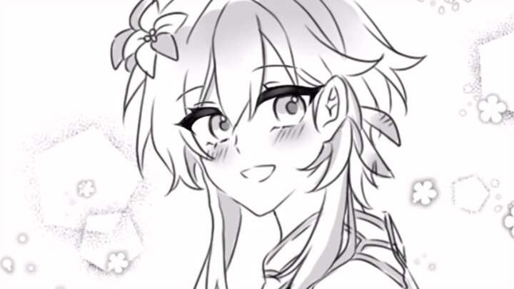 [Genshin Impact comic/Chinese subtitles] The time spent alone together (Part 1)