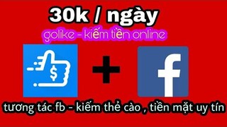 Thủ thuật làm nhiệm vụ không giới hạn trên golike - kiếm thẻ cào - tiền mặt uy tín