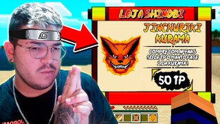 NARUTO MAS… POSSO COMPRAR MODOS da KURAMA no MINECRAFT !