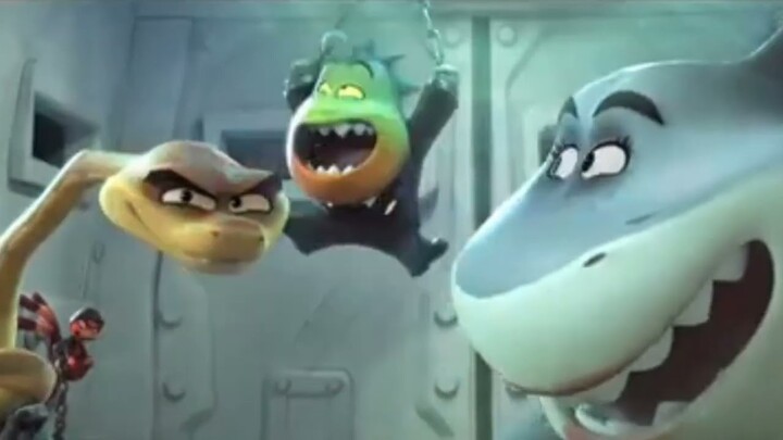 The Bad Guys trailer but it's just Mr. Piranha pt. 2