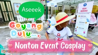 KESERUAN LUFFY NONTON EVENT COSPLAY DI TERAS MALIOBORO