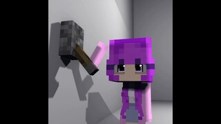@Aphmau CHASE BY CHAINSAW MAN #minecraftanimation #trending #memes #shorts