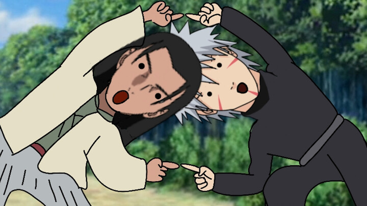 Hashirama and Tobirama's combined technique: Senju Painful Strike!!