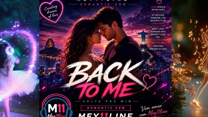 BACK TO ME (EDM ROMANTIC) Mey11line Official Music Video