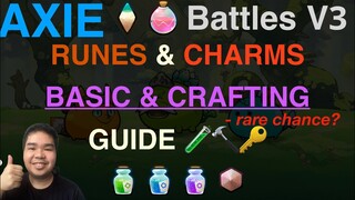 Rare Crafting I Runes & Charms I Axie Origin I TAGALOG