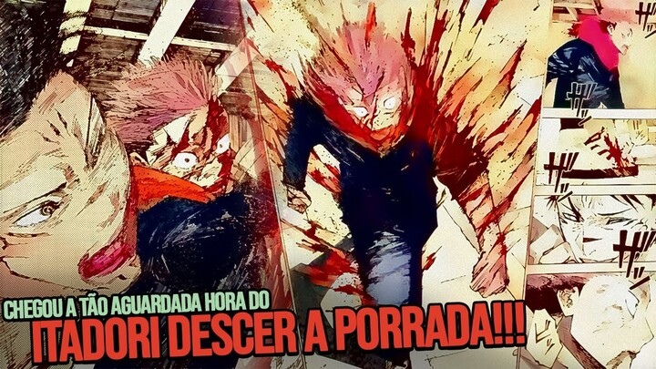 Jujutsu Kaisen Capítulo 214 - ITADORI DESCE A PORRADA NO VS SUKUNA!!!