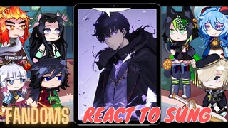 𝓕𝓪𝓷𝓭𝓸𝓶 𝓻𝓮𝓪𝓬𝓽 𝓽𝓸 𝓢𝓾𝓷𝓰 𝓙𝓲𝓷 𝔀𝓸𝓸 | Gacha life 2  tiktoks | Genshin Impact aether | Solo Leveling