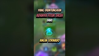 Hero yang diuntungkan fitur dash dari angin tornado #mlbb #mlbbshorts #mlbbcreatorcamp