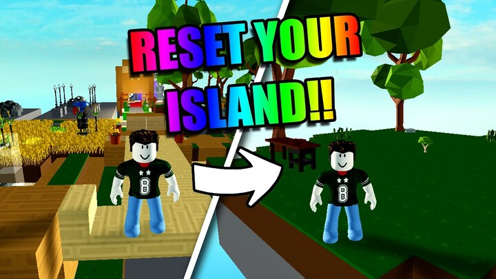 HOW TO RESET YOUR ISLAND (SKYBLOCK ISLAND RESET) | ROBLOX SKYBLOCK [BETA]