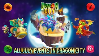ALL JULY 2021 EVENT  (New Heroic & YOUTUBER Dragon) | Dragon City 2021 |