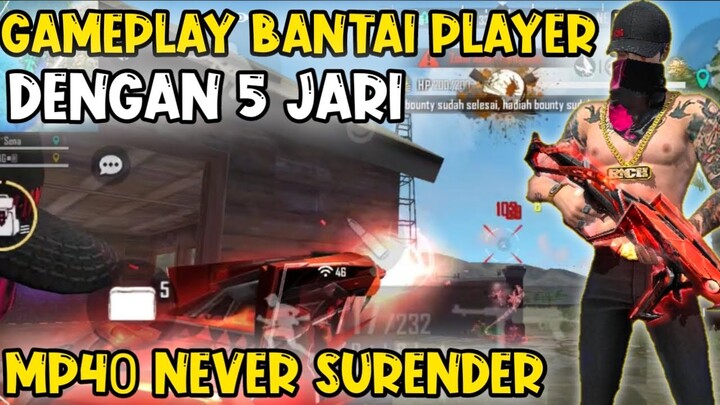BANTAI PLAYER DI RANKED MODE !! FREE FIRE - AIM LOCK