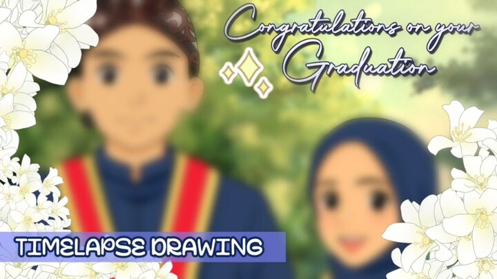 [Commission] Wisuda Ala Ghibli Style ✨