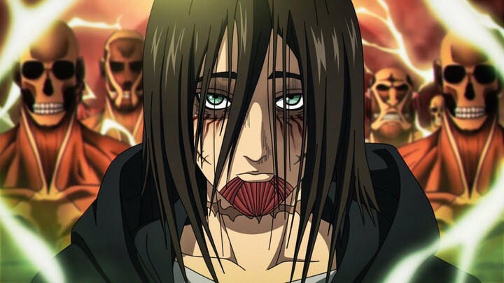 Anime Attack on titan mikasa marah kepada tmen nya karena kecewa 🔥😡( Lycris x AMV) #