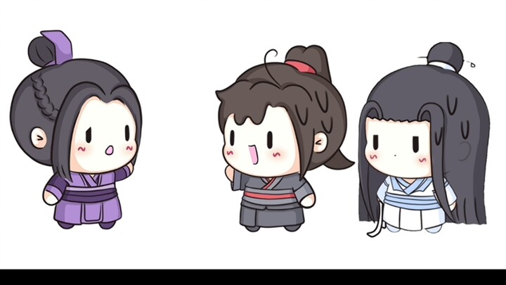 I can't bear to wipe my forehead and can't catch Jiang Cheng#The Grandmaster of Demonic Cultivation#