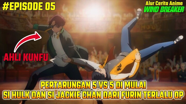 DIMULAI SUGISHITA VS ARIMA !! SUO VS KANUMA  !! | Alur Cerita Lengkap Anime Wind Breaker Episode 05