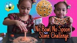NO BOWL NO SPOON SLIME CHALLENGE | GOOGLY EYES SLIME (DIY SLIME PHILIPPINES)