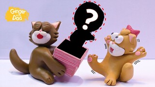 Surprise gift | Animated Short Films | Ginger and Dad Clay Stop Motion