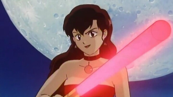 Any evil will bow down to her miniskirt and lipstick sword