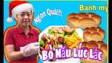 NT | Cách Nấu Bò Lúc Lắc ăn Bánh Mỳ | Cook Beef At Shake To Eat Noodles | Ẩm Thực Việt Nam .