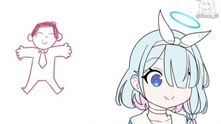 【碧蓝档案】震撼阿罗娜一整年