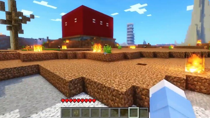 100 hari dari akhir Minecraft! Mulailah dengan pistol! Peralatan adalah tentang pencarian! bisakah kamu bertahan?