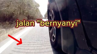 jalan yang mengeluarkan music ketika dilewati