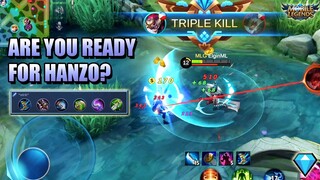 IS THIS HANZO'S FINAL FORM? 😉 REVAMPED HANZO GAMEPLAY - Mobile Legends: Bang Bang