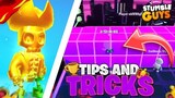 🏁👑The Best Pro Tips | Tricks And Shortcuts In Block dash All Maps shortcuts In Stumble Guys🤯🔥