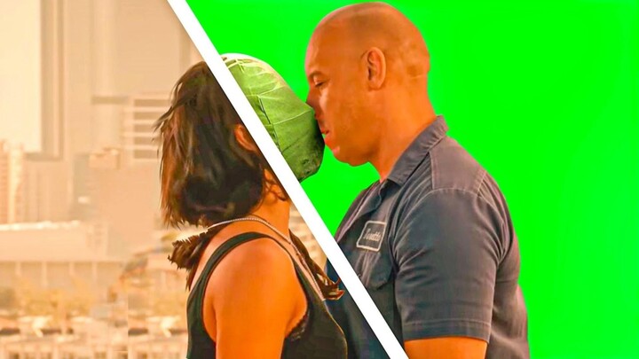 Outrageous! Dom actually kissed the mask!