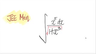 JEE Main integral ∫x^5 /√(1+x^3) dx