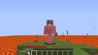 [Game]How to complete Minecraft if you are surrounded by magma