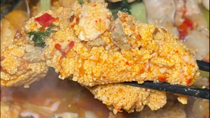 广东街头的碳烤鱼杂有多绝！