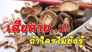 น่าเสียดาย...!ถ้าใครยังไม่รู้ เห็ด สายเฮลตี้ ไม่ควรพลาด