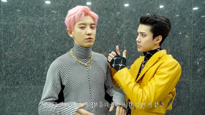 [EXO] 191202 Behind-the-scenes footage from the "The Stage Obsession" recording session released.